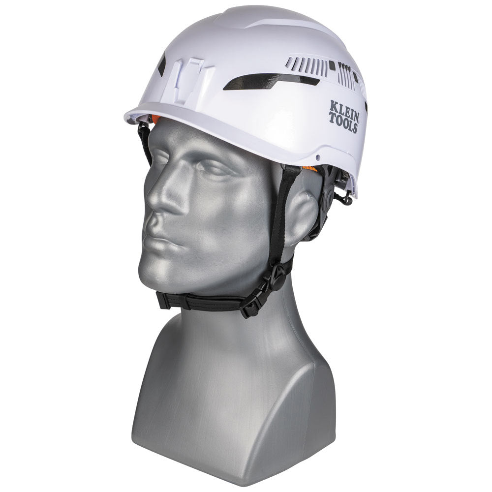 Klein 60565 Safety Helmet, Type-2, Vented Class C, White - 9