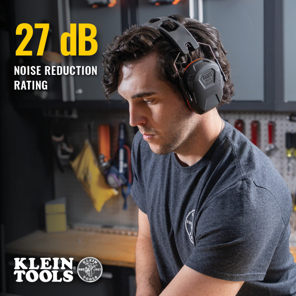 Klein 60570 Slim Over-The-Head Ear Muffs - 2