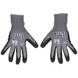 Klein 60584 Knit Dipped Gloves, Cut Level A2, Touchscreen, Medium, 2-Pair