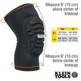 Klein 60592 Lightweight Knee Pad Sleeves, L/XL - 5