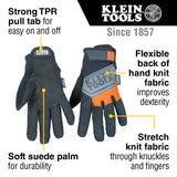 Klein 60595 General Purpose Gloves, Medium - 2