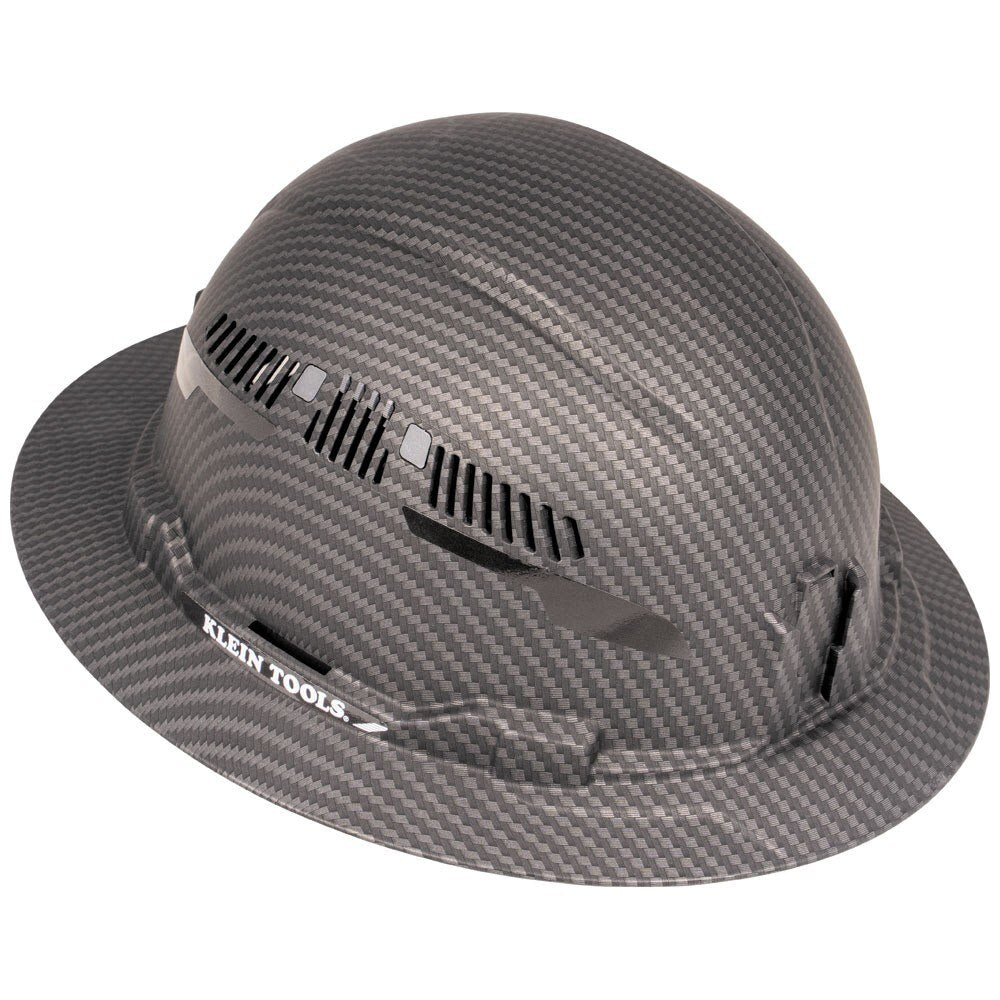 Klein 60626 Hard Hat, Premium KARBN Pattern, Vented Full Brim, Class C - 4