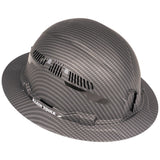 Klein 60626 Hard Hat, Premium KARBN Pattern, Vented Full Brim, Class C - 4