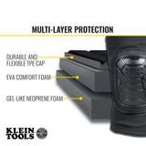 Klein 60628 Tough-Flex Knee Pad Sleeve S/M - 3