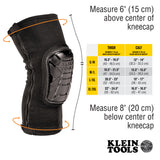 Klein 60628 Tough-Flex Knee Pad Sleeve S/M - 4