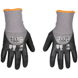 Klein 60839 Winter Knit Dipped Gloves, Cut Level A4 Touchscreen, Large - 5