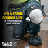 Klein 60846 Non-Marring Semi-Hinged Knee Pad - 8