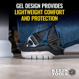 Klein 60849 Non-Marring Lightweight Gel Knee Pad - 5