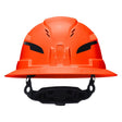 Klein Tools 60861T2 Class C Type 2 Vented Full Brim Hard Hat with Chin Strap Orange