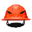 Klein Tools 60861T2 Class C Type 2 Vented Full Brim Hard Hat with Chin Strap Orange