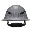 Klein Tools 60863T2 Class E Type 2 Non Vented Full Brim Hard Hat with Strap Gray