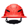 Klein 60931T2 Class C Type 2 Vented Full Brim Hard Hat with Chin Strap Hi Vis Orange