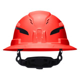 Klein 60931T2 Class C Type 2 Vented Full Brim Hard Hat with Chin Strap Hi Vis Orange