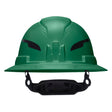 Klein Tools 60940T2 Class E Type 2 Non Vented Full Brim Hard Hat with Chin Strap Green