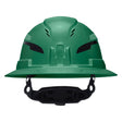 Klein Tools 60941T2 Class C Type 2 Vented Full Brim Hard Hat with Chin Strap Green