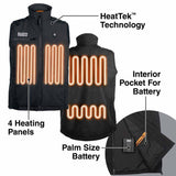 Klein 60954 Heated Base Layer Vest, Large - 2