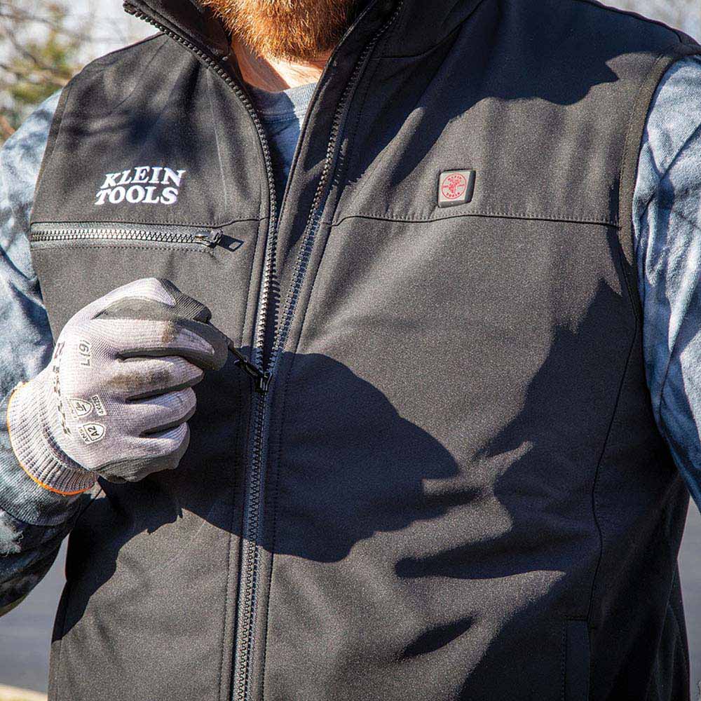 Klein 60954 Heated Base Layer Vest, Large - 8