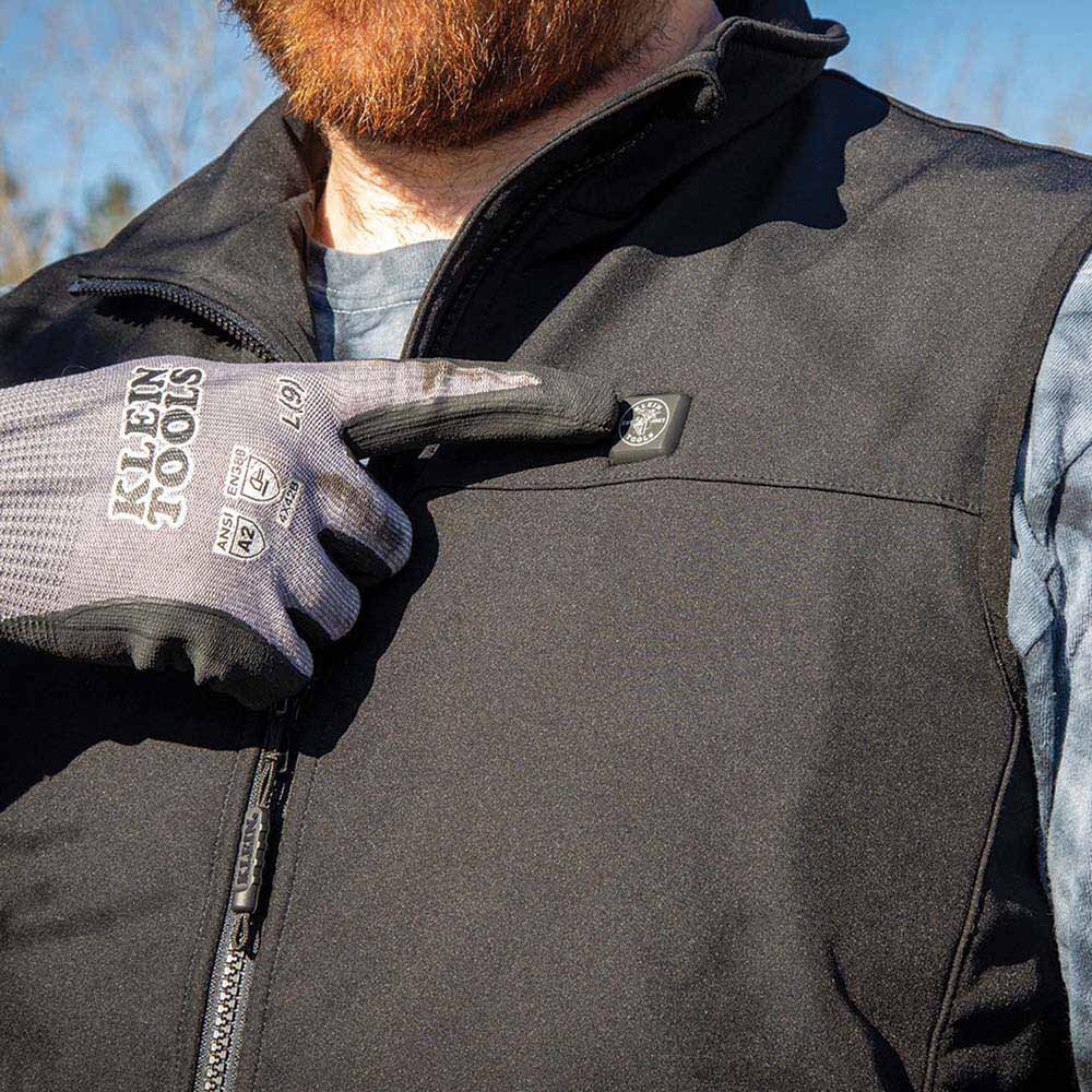 Klein 60954 Heated Base Layer Vest, Large - 9