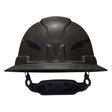 Klein 60960T2 Class E Type 2 Non Vented Full Brim Hard Hat with Chin Strap Black