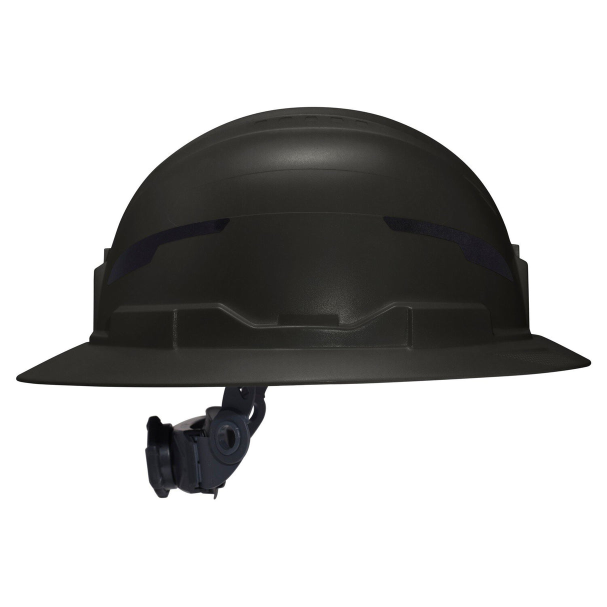 Klein 60960T2 Class E Type 2 Non Vented Full Brim Hard Hat with Chin Strap Black - 9