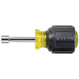 Klein Tools 610-1/4 1/4" Stubby Nut Driver with 1-1/2" Shaft