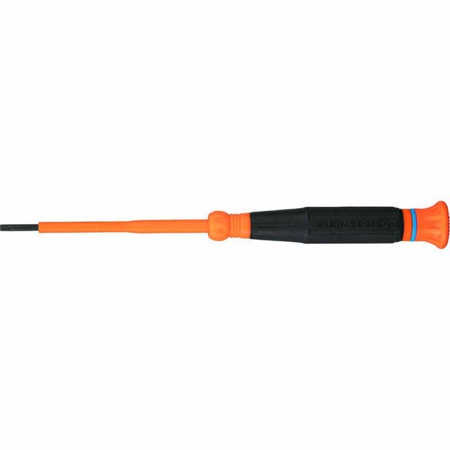 Klein Tools 6243INS Insulated Precision Screwdriver, 3/32" Slotted