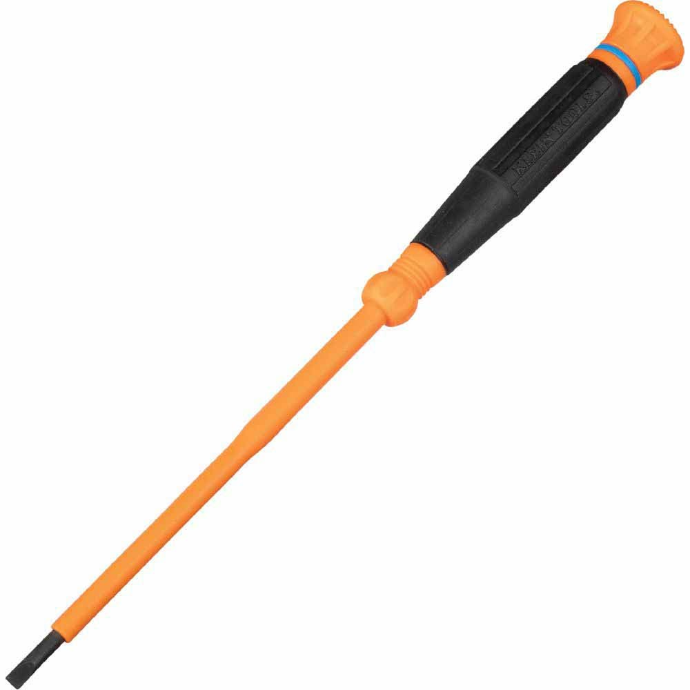 Klein Tools 6254INS Insulated Precision Screwdriver, 1/8" Slotted - 6