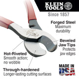 Klein 63050 High-Leverage Cable Cutter - 4