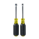 Klein Tools 630M Magnetic Nut Driver Set 3" Shafts 2-Piece - 4