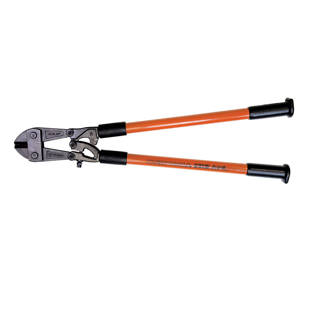 Klein 63130 Bolt Cutter, Fiberglass Handle, 30-1/2"