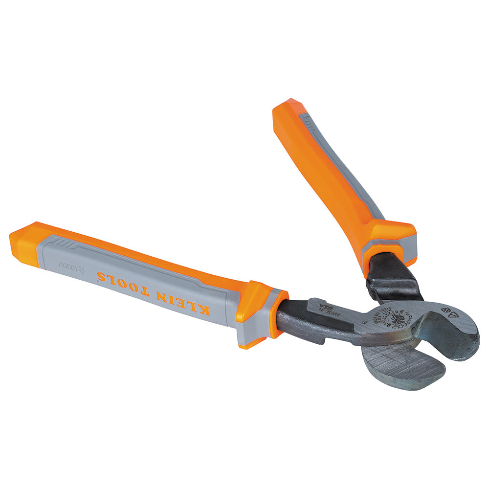 Klein 63225RINS Cable Cutter, Insulated, High-Leverage, 9" - 4