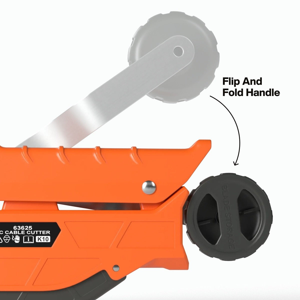 Klein Tools 63626 Heat Treated Replacement Blades for MC Cable Cutter (2 Pack) - 5