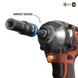 Klein Tools 65121IMPCT Deep-Well 3/8-Inch Drive Impact Socket Set, SAE and Metric (23 Piece) - 6