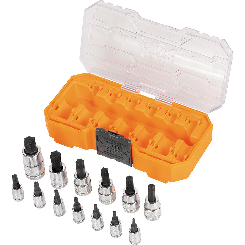 Klein 65213TX Knurled TORX Bit Socket Set, 13-Piece - 4