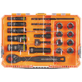 Klein 65240 KNECT Impact Pass Through and Deep-Well Flip Socket Set, 20-Piece - 7