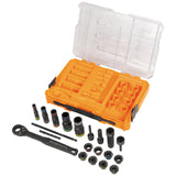 Klein 65240 KNECT Impact Pass Through and Deep-Well Flip Socket Set, 20-Piece - 8