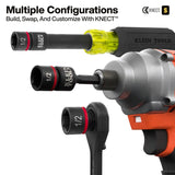 Klein 65304KNECT Impact Rated Drill and Driver Combo Set SAE and Metric (65 Piece) - 5