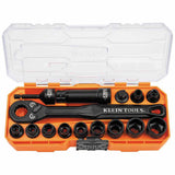 Klein Tools 65400 KNECT 8-1/2" Drive Impact-Rated Pass Through Socket Set, 15-Piece - 3