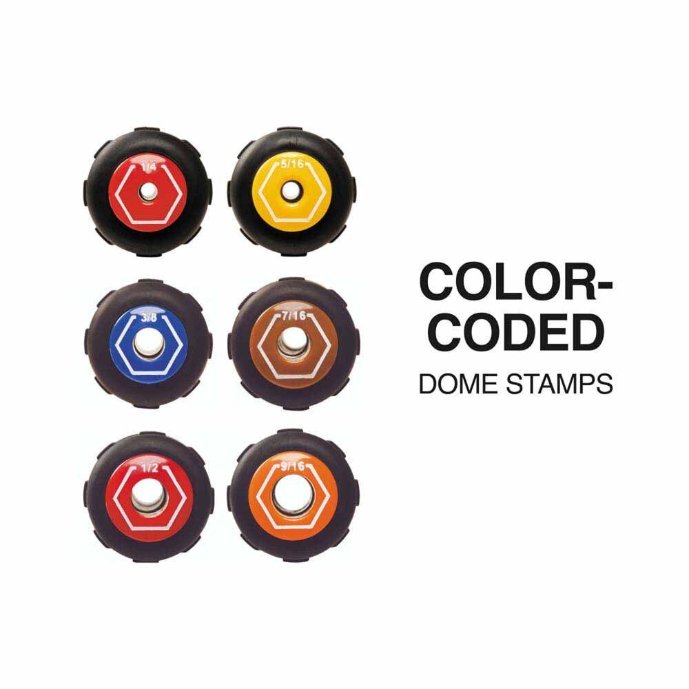 Klein 65456 Color-Coded Hollow-Shaft Heavy-Duty Nut Driver Set, 6-Piece - 4