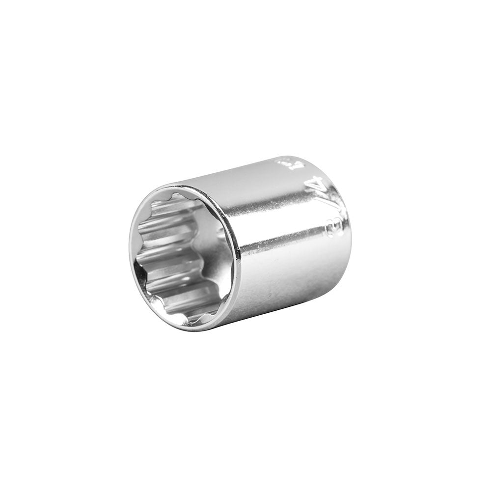 Klein Tools 65706 3/4" Standard 12-Point Socket, 3/8" Drive - 3