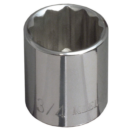 Klein Tools 65708 7/8" Standard 12-Point Socket, 3/8" Drive