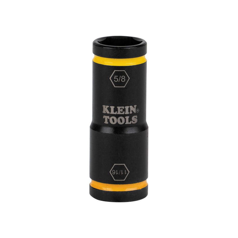 Klein 66075 Flip Impact Socket, 11/16" x 5/8"