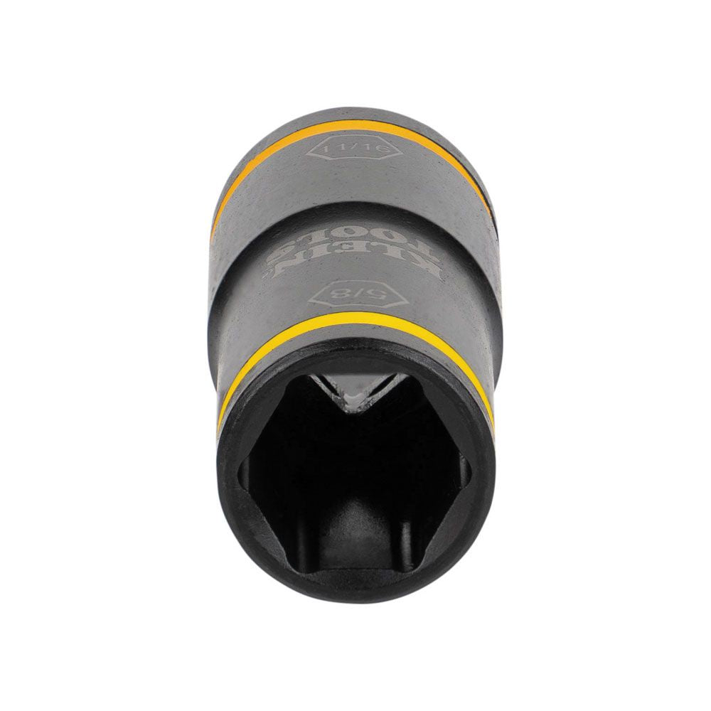 Klein 66075 Flip Impact Socket, 11/16" x 5/8" - 4