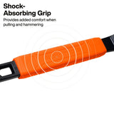 Klein Tools 66101 10" Molding Bar with Nail Dimpler Shock-Absorbing Grip - 3
