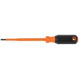 Klein 6816INS Insulated Screwdriver, 3/16" Cabinet Tip, 6" Round Shank - 2