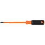 Klein 6816INS Insulated Screwdriver, 3/16" Cabinet Tip, 6" Round Shank - 2