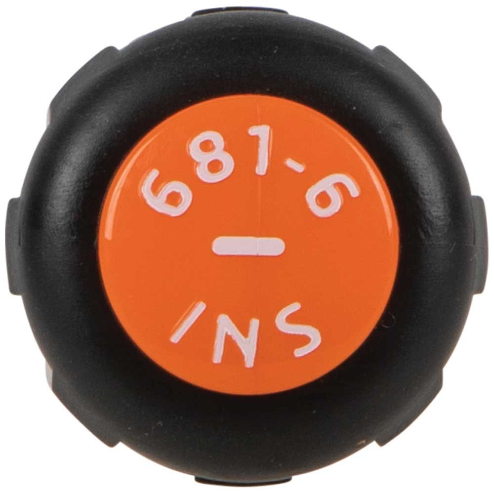 Klein 6816INS Insulated Screwdriver, 3/16" Cabinet Tip, 6" Round Shank - 4