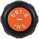 Klein 6816INS Insulated Screwdriver, 3/16" Cabinet Tip, 6" Round Shank - 4