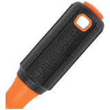 Klein 6816INS Insulated Screwdriver, 3/16" Cabinet Tip, 6" Round Shank - 7