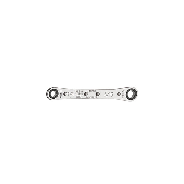 Klein Tools 68200 Ratcheting Box Wrench 1/4" x 5/16"